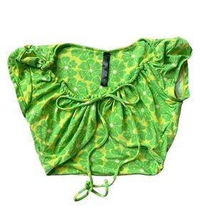Urban Outfitters Green Bikini Crop NWOT